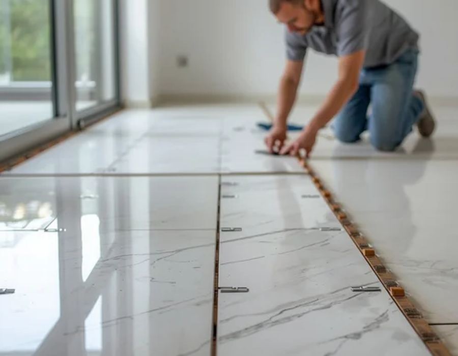 Marble stonework fitting